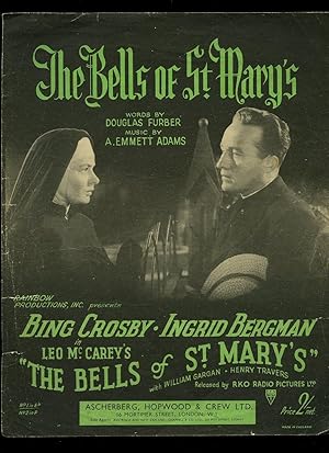 Bild des Verkufers fr The Bells of St. Mary's [Vintage Piano Sheet Music] zum Verkauf von Little Stour Books PBFA Member