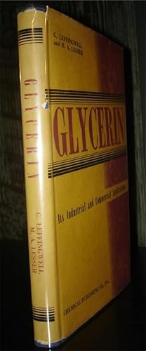 Imagen del vendedor de Glycerin: Its Industrial and Commercial Applications. a la venta por Chris Duggan, Bookseller