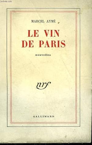Seller image for LE VIN DE PARIS. for sale by Le-Livre