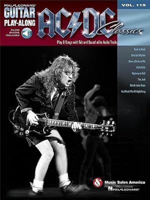 Bild des Verkufers fr AC/DC Classics : Guitar Play-Along Volume 119 zum Verkauf von AHA-BUCH GmbH