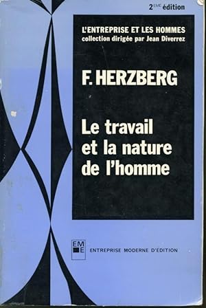 Seller image for Le travail et la nature de l'homme Collection L'entreprise et les hommes for sale by Librairie Le Nord