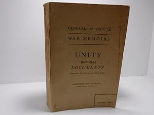 War Memoirs: Unity 1942-1944 Documents (Advance Proof)
