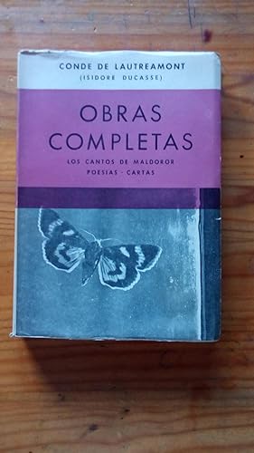 Imagen del vendedor de OBRAS COMPLETAS- LOS CANTOS DE MALDOROR - POESIAS - CARTAS a la venta por Libreria Bibliomania