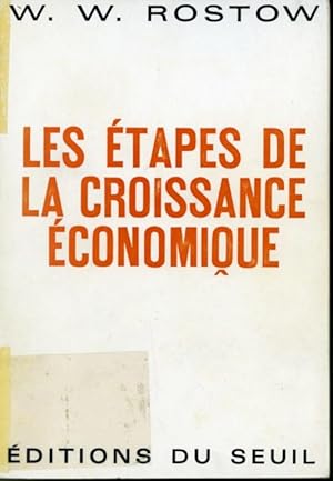 Seller image for Les tapes de la croissance conomique for sale by Librairie Le Nord