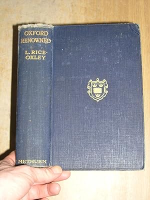Bild des Verkufers fr Oxford Renowned zum Verkauf von Neo Books
