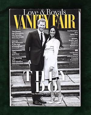 Vanity Fair Magazine Love & Royals Issue - May, 2018. Prince Harry and Meghan Markle (cover) - Th...