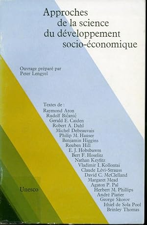 Seller image for Approches de la science du développement socio-économique for sale by Librairie Le Nord