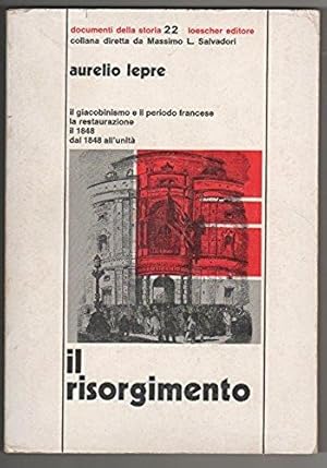 Imagen del vendedor de Il Risorgimento a la venta por Libreria Oltre il Catalogo