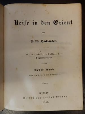 Bild des Verkufers fr Reise in den Orient zum Verkauf von Antiquariat Lastovka GbR