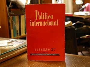 Cuaderno de Política Internacional 27
