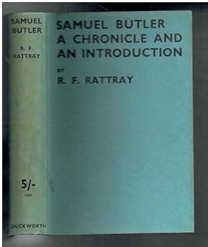 Imagen del vendedor de Samuel Butler. A Chronicle and an Introduction a la venta por Sonnets And Symphonies
