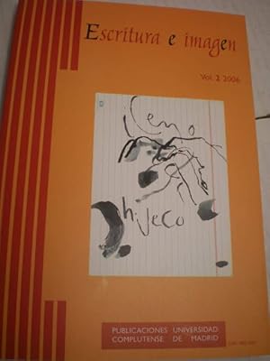 Immagine del venditore per Escritura e imagen Vol. 2 2006 venduto da Librera Antonio Azorn