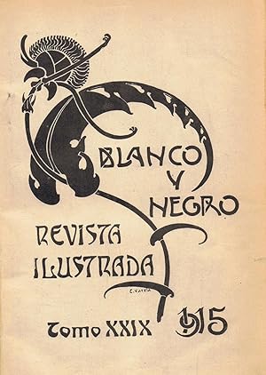 Seller image for BLANCO Y NEGRO. Revista ilustrada. Tomos XXVII - XXVIII. Madrid. 4 enero de 1914, nm. 1181 a 27 diciembre 1914, nm. 1.232 Ao completo en 2 tomos for sale by Librera Torren de Rueda