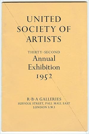 United Society of Artists. Catalogue of the 32nd annual exhibition.