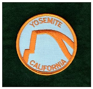 Yosemite, California- Vintage 1985 Embroidered Souvenir Patch. El Capitan, Stylized. Ephemera