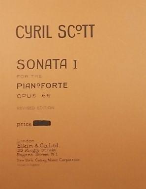 Sonata I, for the Pianoforte (Piano), Op.66, Revised Edition