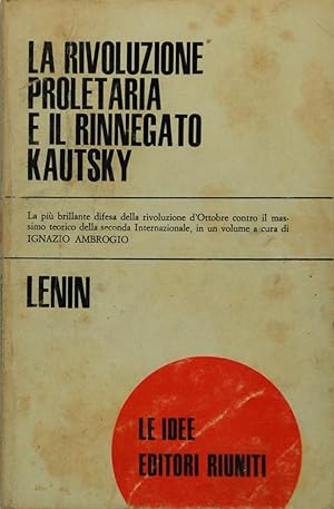 La rivoluzione proletaria e il rinnegato Kautsky