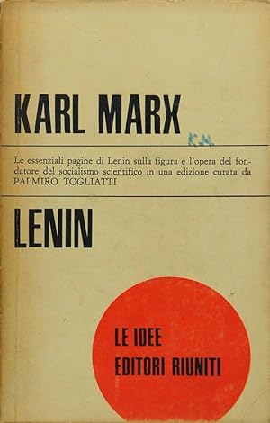 Seller image for Karl Marx for sale by FABRISLIBRIS