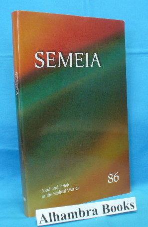 Seller image for Food and Drink in the Biblical Worlds (Semeia 86) for sale by Alhambra Books