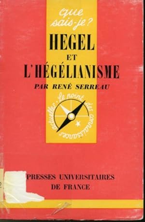 Imagen del vendedor de Hegel et L'Hglianisme a la venta por Librairie Le Nord