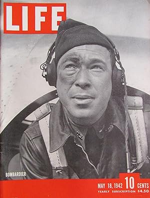 Seller image for Life Magazine May 18, 1942 - Cover: Bombardier for sale by Moneyblows Books & Music