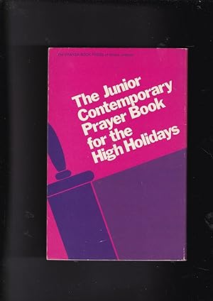 Bild des Verkufers fr The Junior Contemporary Prayer Book For The High Holidays zum Verkauf von Meir Turner
