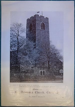 Image du vendeur pour Notes on St Andrews Church, Corbridge mis en vente par Hanselled Books
