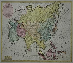 Asia secundum novas celeberrimi de l'Isle Proiectiones aliorumque recentissimorum Geographorum ob...