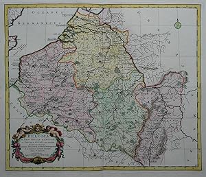 Belgica in Provincias Quatuor, et Populos Viginti, aut circiter distincta