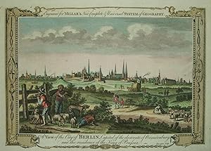 A view of the city of Berlin, capital of the electorate of Brandenburg, and the residence of the ...