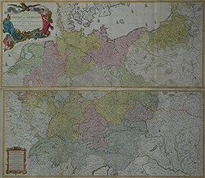 Map of the Empire of Germany, including all the States comprehended under that Name: With the Kin...