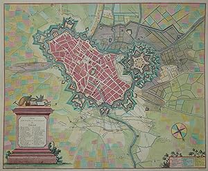 Plan de la ville et citadelle de Lille