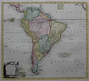 South America agreeable to the most approved Maps and Charts, By Mr. Kitchen