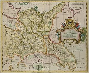 Image du vendeur pour A Correct Map of the Northeast part of Germany. Containing the Electorates of Saxony & Brandenburg, and the Duchies of Silesia, Mecklenburg, Pomerania & c mis en vente par Kunstantiquariat Andreas Senger