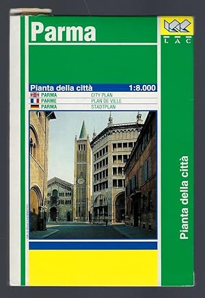 Seller image for Town Plan Parma (Italian Edition) Fold Out Map for sale by Hayden & Fandetta Rare Books   ABAA/ILAB