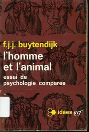 Image du vendeur pour L'homme et l'animal mis en vente par Librairie Le Nord