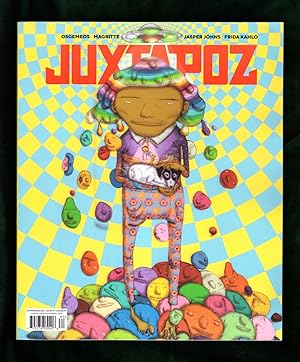 Juxtapoz - Summer, 2018, Number 206. Contemporary Art. Os Gemeos (Osgemeos) Cover; René Magritte;...