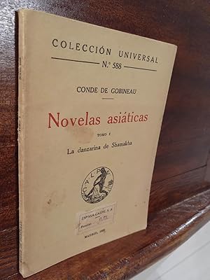 Seller image for Novelas asiticas Tomo I La danzarina de Shamakha for sale by Libros Antuano