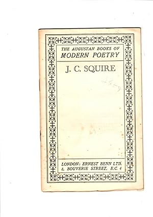 Imagen del vendedor de J. C. Squire. The Augustan Books Of Modern Poetry a la venta por Gwyn Tudur Davies