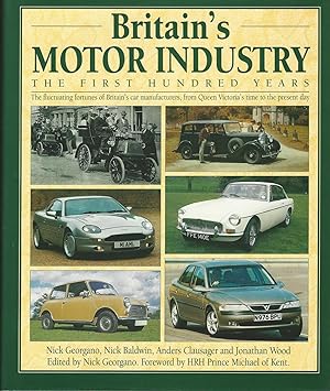 Imagen del vendedor de Britain's Motor Industry: The First Hundred Years. a la venta por Deeside Books