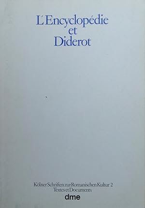 Immagine del venditore per L'Encyclopdie et Diderot venduto da Bouquinerie L'Ivre Livre