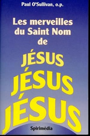 Seller image for Les merveilles du Saint Nom de Jsus for sale by Librairie Le Nord
