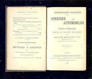 Seller image for CONNAISSANCES PRATIQUES pour CONDUIRE les AUTOMOBILES , PTROLE et ELECTRIQUES - 1900 for sale by LA FRANCE GALANTE