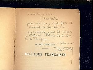 Bild des Verk�ufers f�r LA RONDE autour DU MONDE - Pr�face de Pierre LOUYS - BELLE DEDICACE � Maurice CHAMBREUIL , de la Com�die Fran�aise zum Verkauf von LA FRANCE GALANTE