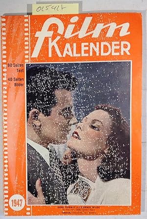 Film Kalender Filmkalender 1947 - 7. Jahrgang