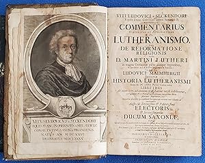 Image du vendeur pour Commentarius historicus et apologeticus de Lutheranismo (half title: HISTORIA LUTHERANISMI) mis en vente par Gene W. Baade,  Books on the West