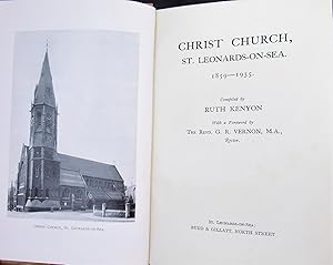 Seller image for Christ Church, St. Leonards-on-sea 1859-1935 for sale by The Bookmonger