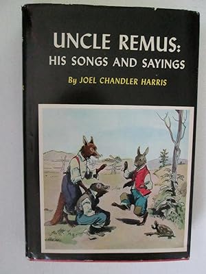 Immagine del venditore per Uncle Remus: His Songs and Sayings venduto da Chequered Past