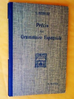 Seller image for Prcis de grammaire espagnole for sale by Claudine Bouvier