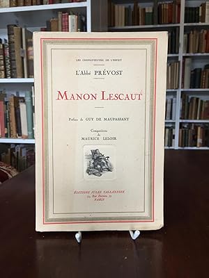 Seller image for Histoire de Manon Lescaut et du Chevalier des Grieux. Illustrations de Maurice Leloir. for sale by Antiquariat Seibold